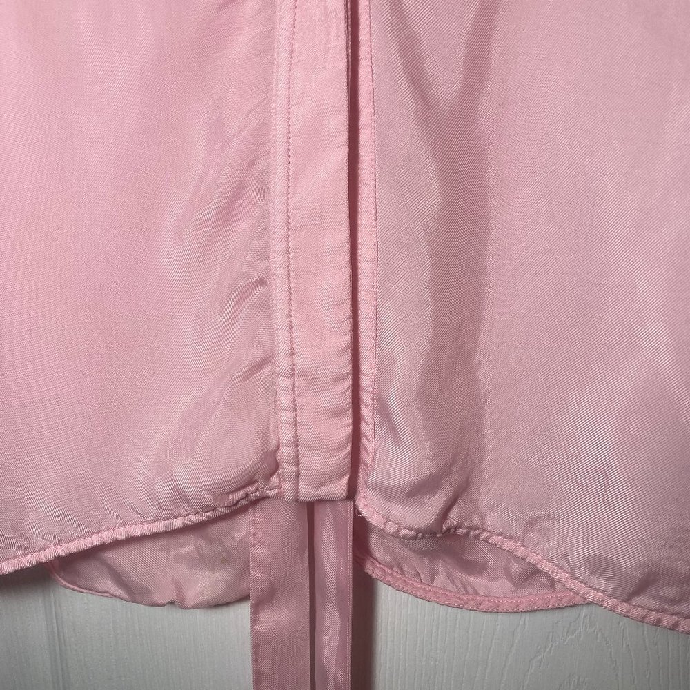 Sandro Shirt With Cut-Out And Bow At The Back Pink Women - Picture 4 of 8